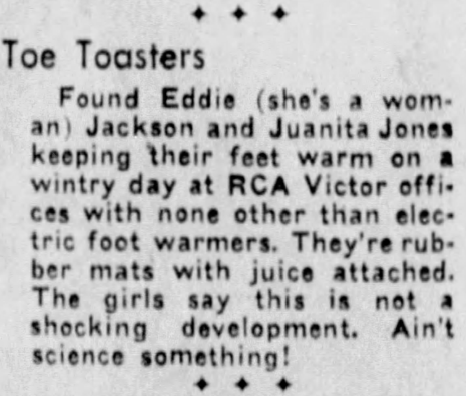 toe toasters 1958